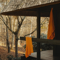 SERVIETTE LOURDE | ORANGE BRÛLÉE | DRAP DE BAIN